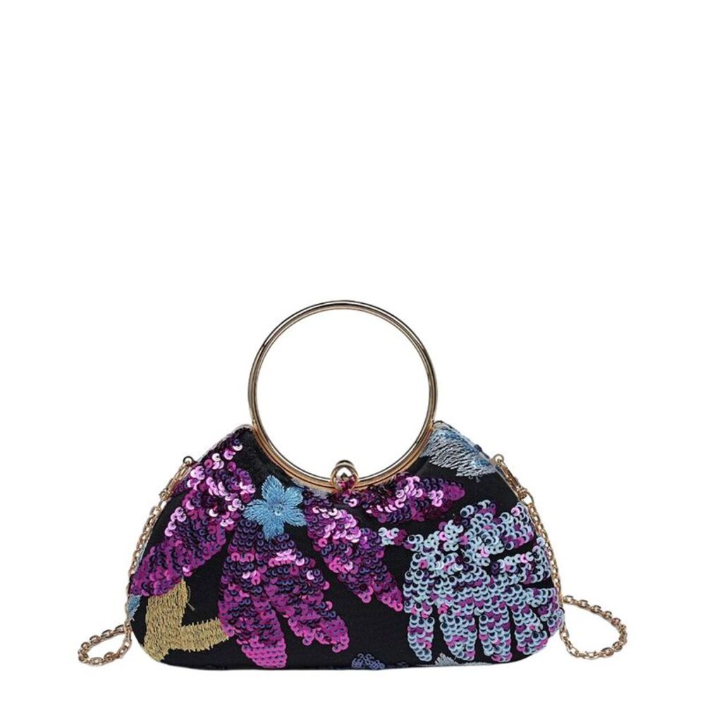 Urban Expressions Phoebe Evening Clutch, Black